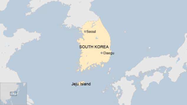 Asiana Airlines passenger opens door during South Korea flight