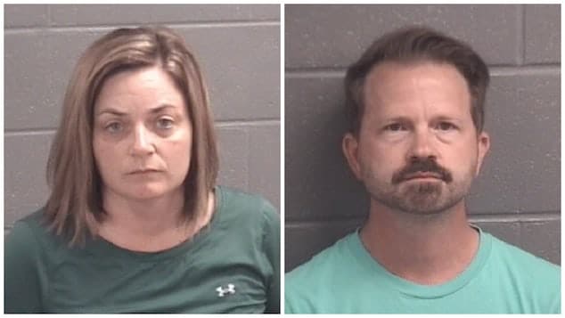 Tyler and Krista Schindley arrested starving ten year old son