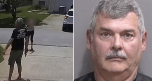 Terry Vetsch, Palm Coast, Florida man pulls gun on driver using driveway