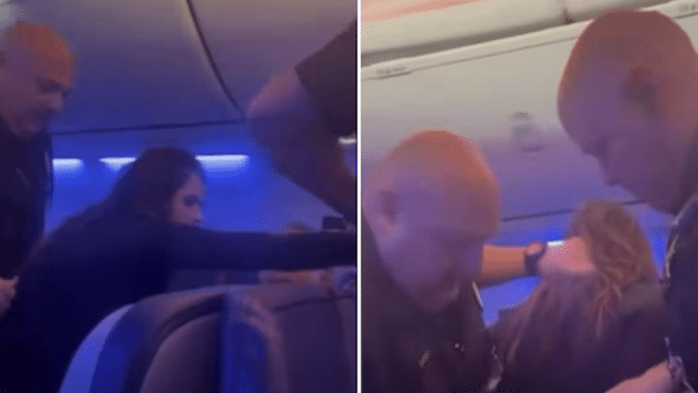 Kamaryn Gibson Southwest Airlines drunk passenger dragged off plane