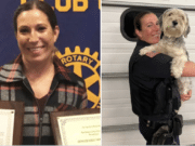 Emily Hirshowitz Ossing police officer busted sending hateful mean texts to self that she blamed on colleagues.