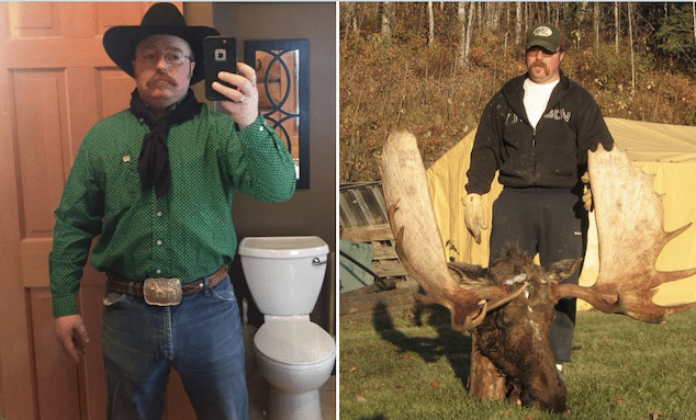 Mark Skage Canadian man fired saving baby moose from black bear