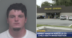 Jacob Randall Robison Wakulla, Florida man beats girlfriend's child to death