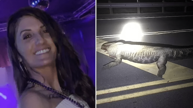 Gabrielle Breaux pregnant woman & unborn child killed crashing into alligator.