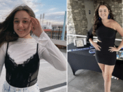 Lauren Collins Kentucky University student killed accident tyre crashes through windshield