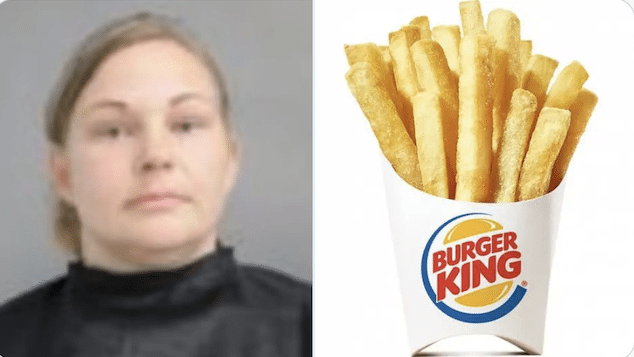 Jaime Major South Carolina Burger King assistant manager arrested serving fries from the trash