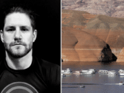 Cory Ehrnschwender killed in 50 ft cliff diving jump Lake Powell, Utah.