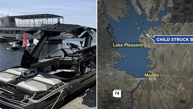 6 year old girl killed Lake Pleasant boating incident