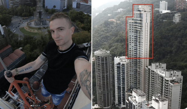Remi Lucidi aka Remi Enigma falls from 68 story Hong Kong structure Tregunter Tower.