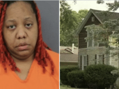 Sushi Staples, Rock Island, Illinois mom hides the body of her 10 year old son in trash can in garage.