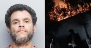 Manuel Lazaro Suarez Perez, Hialeah, Florida man burns neighbor’s home with fireworks