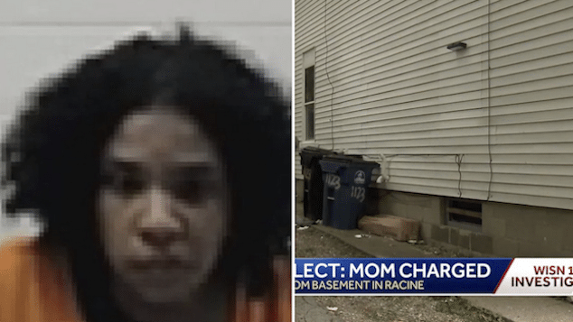Dashja Turner, Racine, Wisconsin mom holes up her 5 kids in a basement.