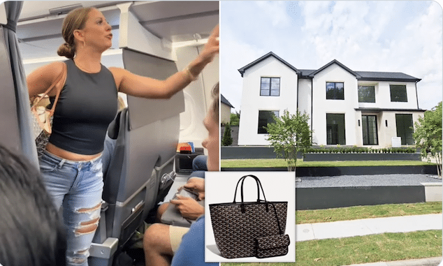 Tiffany Gomas Dallas marketing executive and her $1.6 million home and prior outburst on American Airlines plane