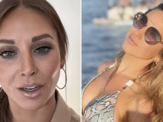 Tiffany Gomas rebrands brand image coordinated social media blast after public apology video.