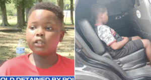 10 year old Mississippi boy arrested for peeing behind mom’s car