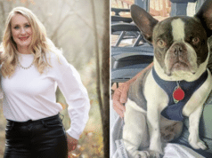 Allison Gaiser Kittanning Pa woman charged with abandoning dog at Pittsburgh airport