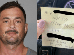 Jacob Wilhoit Arizona kidnapping victim saved by passing note to gas station customer