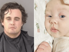 Joseph Napier, Vero Beach, Florida dad charged with wet wipe choking death of baby daughter, Iris Noelle Napier.