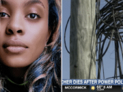 Jeunelle Robinson, Wagener, South Carolina teacher killed by falling power pole.