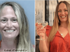 Allison Daugherty, Florida mom abandons toddler to go swimming with sharks.