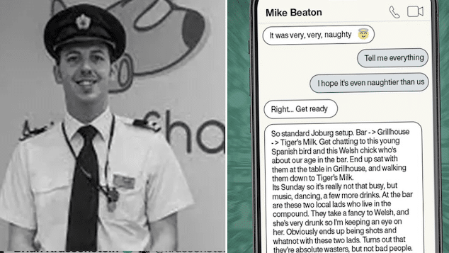 Mike Beaton British Airways pilot coke binge prior to flying full plane