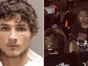 Cody Heron Philadelphia biker arrested stomping on Nikki Bullock's car windshield.