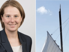 Dr. Emily Mecklenburg, Rockland, Maine doctor killed schooner mast snap.