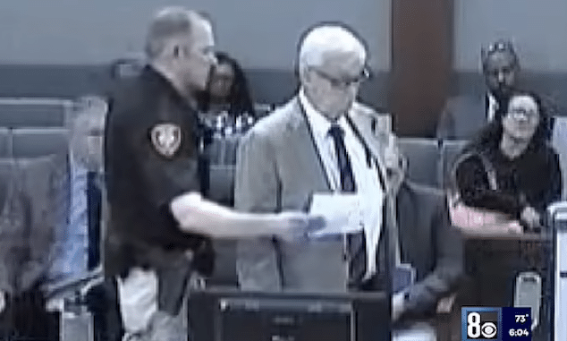 Tylor Fu Nevada child sex assault victim punches Richard Gross in Nevada court after avoiding jail