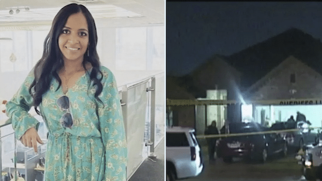 Nityadevi Ramroop shot dead by estranged husband in Katy, Texas murder suicide.