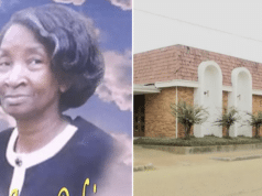 Mary Jean Robinson funeral mix up wrong casket at Jackson, Mississippi funeral home.
