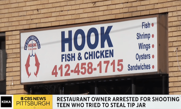 Mohammad Hamdan, Stowe Township, Pennsylvania restaurant owner shoots teen stealing tip jar.