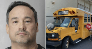 Giovanny Campos, Long Island school bus driver, kidnaps, rapes student passenger.
