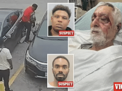Florentino Hurtado Houston senior, 67 with Alzheimer's beaten viciously by Trayvon Lockridge & Deroderic Stephens trying to get into wrong vehicle.