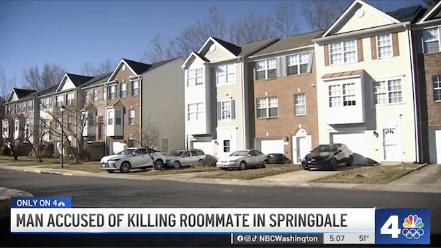 Richard Bennaugh, Springdale, Maryland man shoots & kills roommate, Domonique Scott Hayes