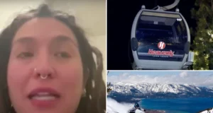 Monica Laso snowboarder stranded overnight on Lake Tahoe gondola