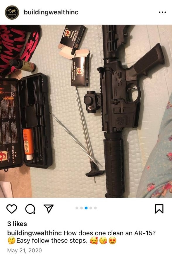 Lakewood church shooting suspect Buildingwealthinc Instagram