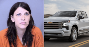 Brandie Gotch Arizona mom threatens to kill kids driving pickup truck