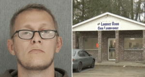 Nicholas Tranchant convicted sex offender stabbed to death by woman in self defense during sex attack at Lacombe laundromat.