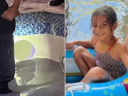 8 year old girl drowns Houston Hilton after sucked in by swimming pool pipe