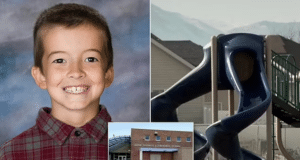 Dallin Cunningham Utah 8 year old boy dies falling off school slide wrongful death lawsuit.