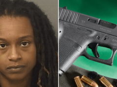 Shanae Davis Florida mom arrested after Glock 43 found in 2 year old son's lunchbox