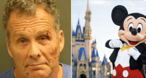 Brent George, Disney World arrested starting brawl making fun of disabled girl