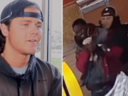 Gabriel Pitzulo Indianapolis Subway customer tackles man being abusive towards fast food worker.