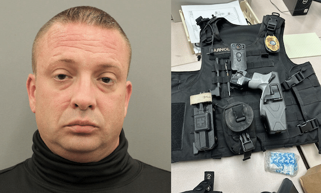 Shaun Arnold serial cop impersonator arrested trying to arrest cops