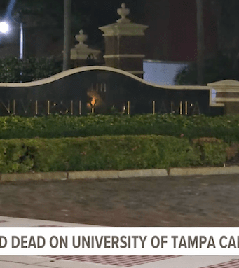 Abandoned baby found dead on University of Tampa campus