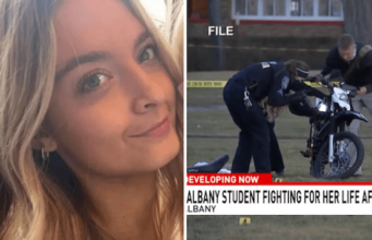 Alexa Kropf, University at Albany college freshman hit and run dirt bike