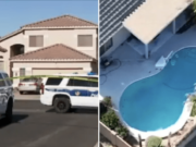 Valentina & Penelope Ruiz, 3 year old twin sisters drown in West Phoenix, Arizona backyard pool.