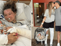 Rachel Standfest 36 weeks pregnant Grand Rapids, Michigan woman and husband escape fire and save unborn baby