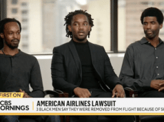 American Airlines kicked off black men over body odor racial discrimination lawsuit.