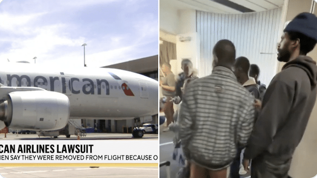 American Airlines sued after kicking off 8 black men over body odor